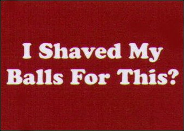 Free shaved balls